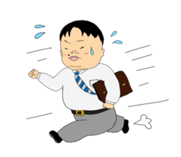 a healing type of office worker sticker #2955294