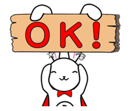 Honobono USACHAN-MAN sticker #2955595