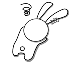 Honobono USACHAN-MAN sticker #2955599