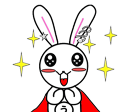 Honobono USACHAN-MAN sticker #2955608