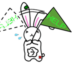 Honobono USACHAN-MAN sticker #2955613