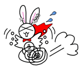 Honobono USACHAN-MAN sticker #2955615