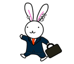 Honobono USACHAN-MAN sticker #2955618