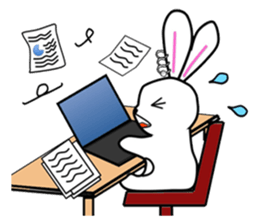 Honobono USACHAN-MAN sticker #2955619