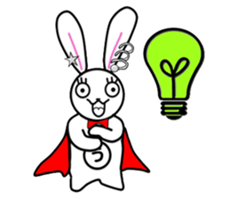 Honobono USACHAN-MAN sticker #2955620