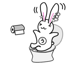 Honobono USACHAN-MAN sticker #2955623