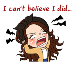 StampGirl "surreal" English edition sticker #2955712