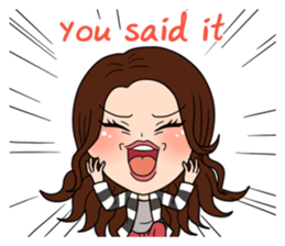 StampGirl "surreal" English edition sticker #2955728