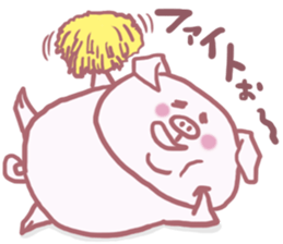 Hapibuta sticker #2955755