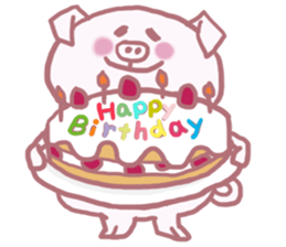 Hapibuta sticker #2955756