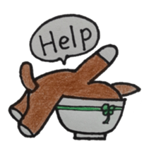 donburi dog sticker #2955883