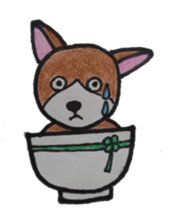 donburi dog sticker #2955888