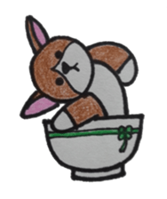 donburi dog sticker #2955892
