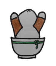 donburi dog sticker #2955901