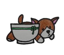 donburi dog sticker #2955904