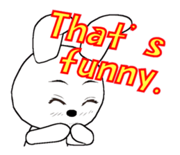 23th edition white rabbit expressive sticker #2956235