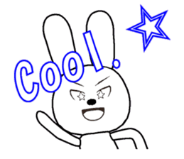 23th edition white rabbit expressive sticker #2956239