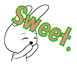 23th edition white rabbit expressive sticker #2956242
