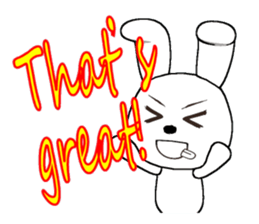 23th edition white rabbit expressive sticker #2956243