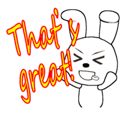 23th edition white rabbit expressive sticker #2956243