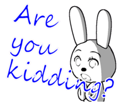 23th edition white rabbit expressive sticker #2956245