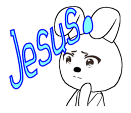 23th edition white rabbit expressive sticker #2956247