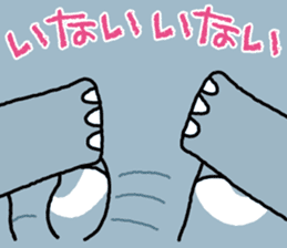 Peekaboo stamp sticker #2956345