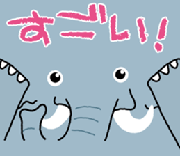 Peekaboo stamp sticker #2956346