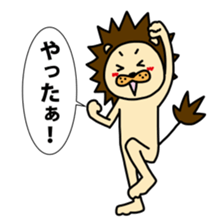 ChaLa-Lion sticker #2956400