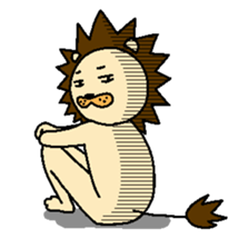 ChaLa-Lion sticker #2956423