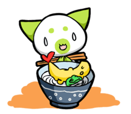 Meow mew world in New Year's sticker #2956468