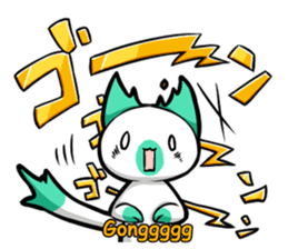 Meow mew world in New Year's sticker #2956470