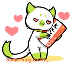 Meow mew world in New Year's sticker #2956498