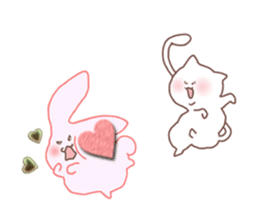 Neko Kimura and Usa Muraki(No words) sticker #2956828