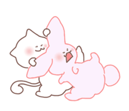 Neko Kimura and Usa Muraki(No words) sticker #2956841