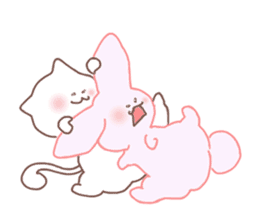 Neko Kimura and Usa Muraki(No words) sticker #2956841