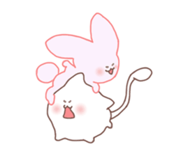 Neko Kimura and Usa Muraki(No words) sticker #2956849