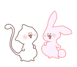 Neko Kimura and Usa Muraki(No words) sticker #2956854