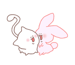 Neko Kimura and Usa Muraki(No words) sticker #2956857