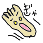 The Left Foot MAN sticker #2957126