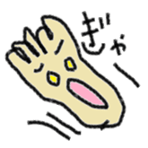 The Left Foot MAN sticker #2957126