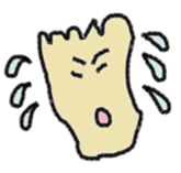 The Left Foot MAN sticker #2957138