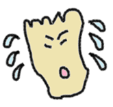 The Left Foot MAN sticker #2957138