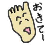 The Left Foot MAN sticker #2957141