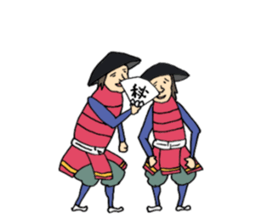 easy-going SAMURAI sticker #2957464