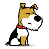 Ramis the fox terrier sticker #2957948