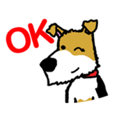 Ramis the fox terrier sticker #2957954