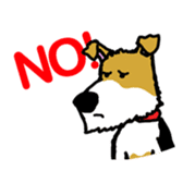 Ramis the fox terrier sticker #2957955