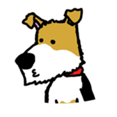Ramis the fox terrier sticker #2957956