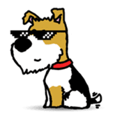 Ramis the fox terrier sticker #2957961